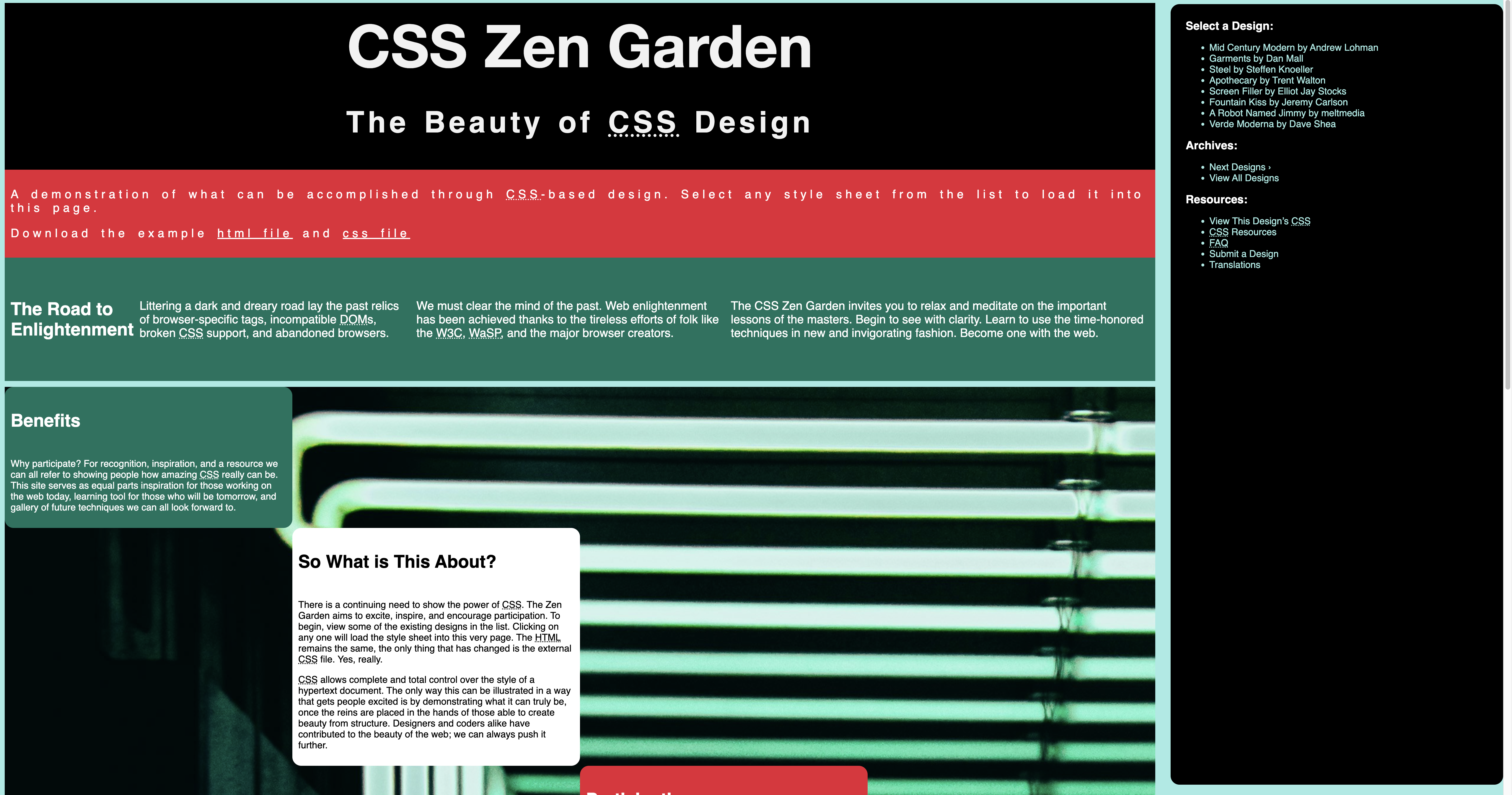 Zen garden image